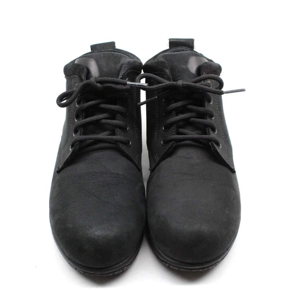 SAS Women's 8 M Gretchen Ankle Chukka Boots Black‎ Leather Comfort NO INSOLES